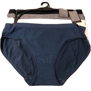 Women Ladies Icy Hot 4 Pack Seamless Bikini Panties Underwear Size 2XL NWT